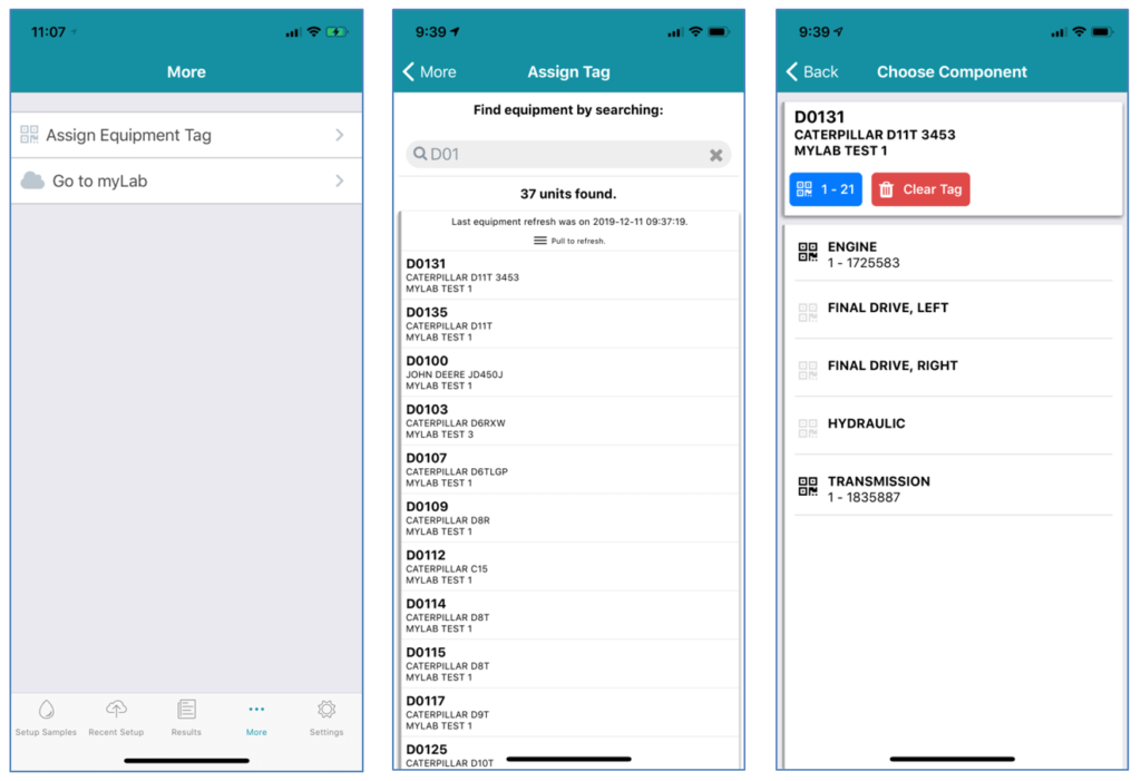 Tagging and manage components