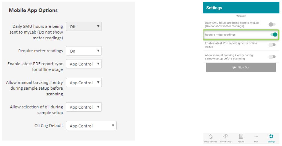 Service Calculation mobile app