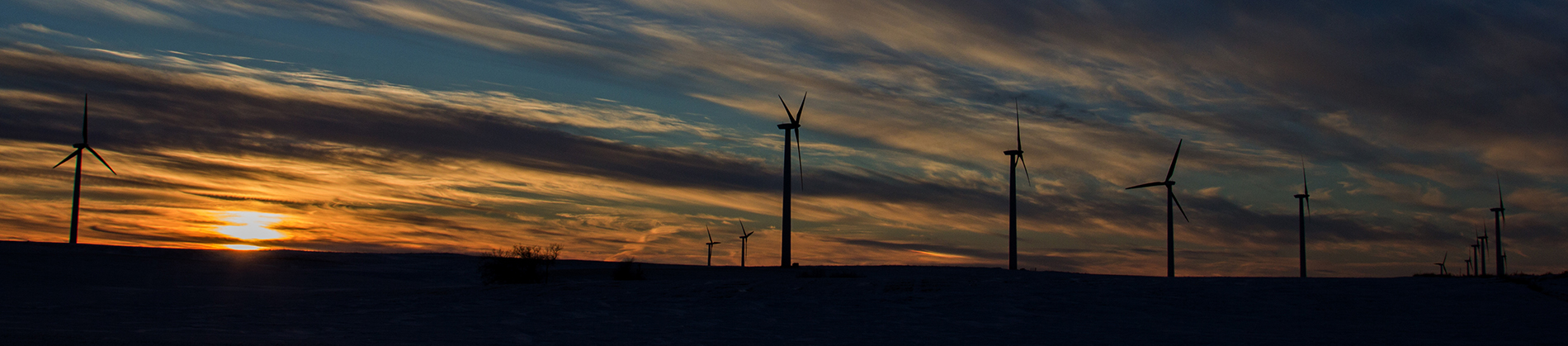 wind turbines