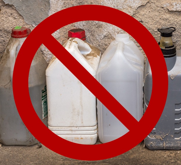 Do not reuse containers